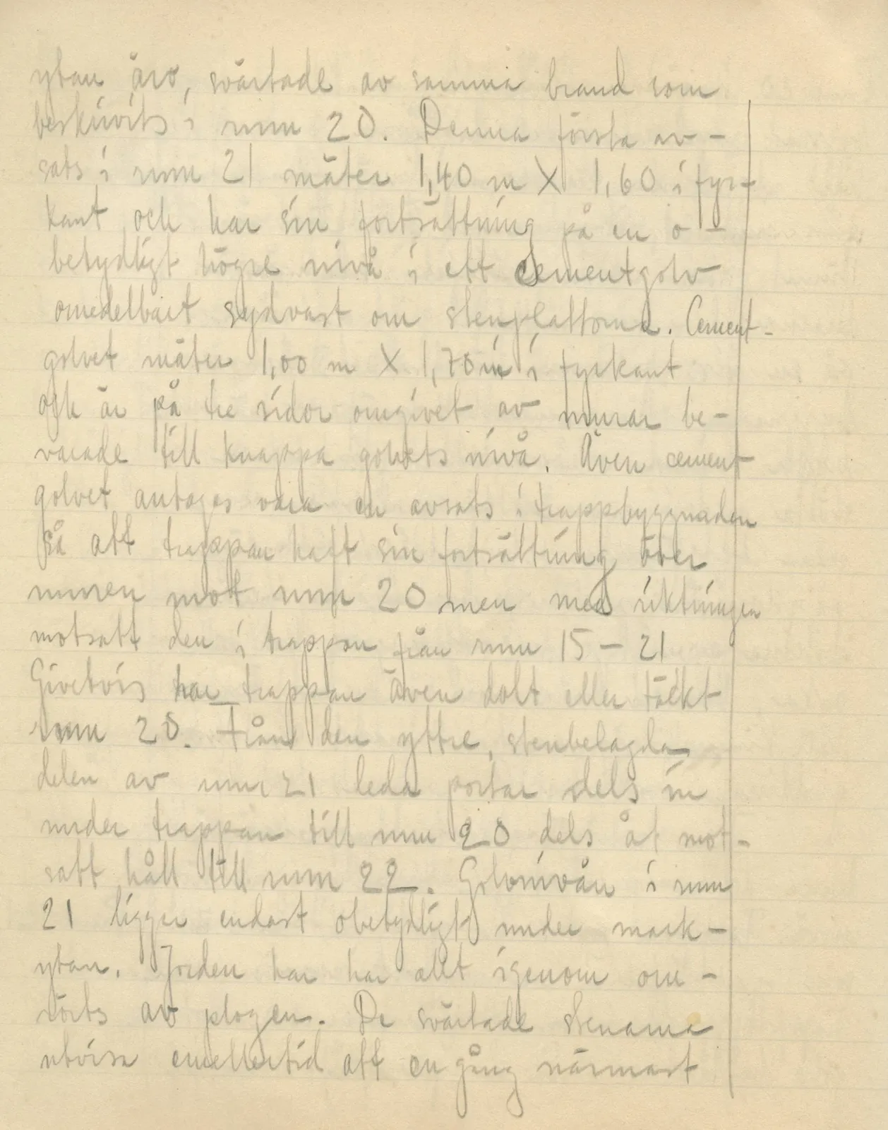 Scan 144 of field diary DII:3b (Vouni, Korakas and the palace), handwritten in Swedish. The transcription and translation follow.