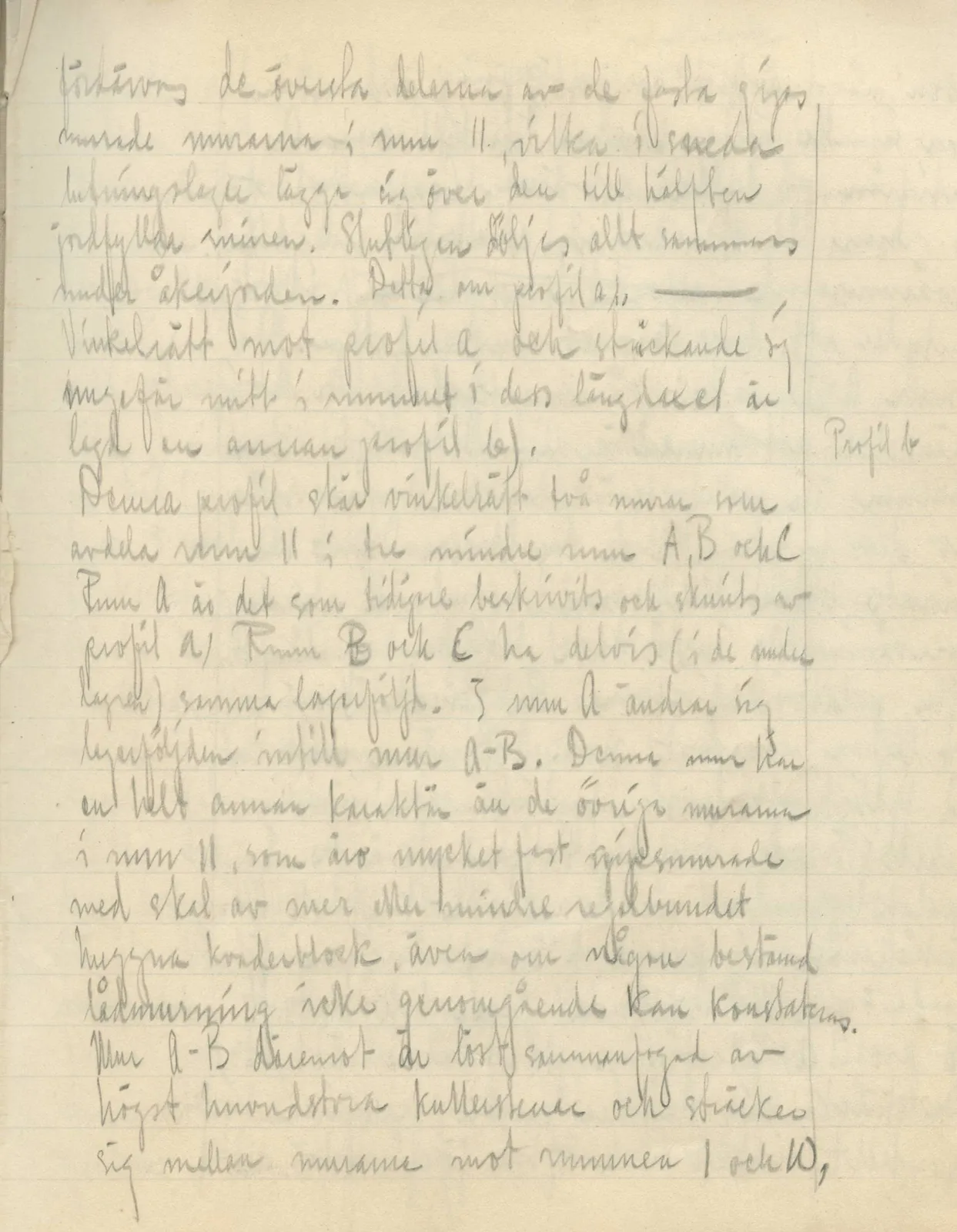 Scan 151 of field diary DII:3b (Vouni, Korakas and the palace), handwritten in Swedish. The transcription and translation follow.