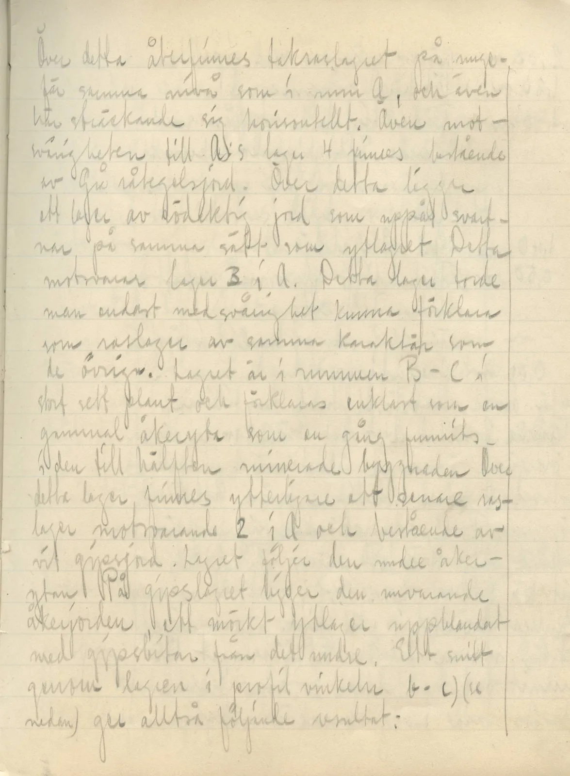 Scan 155 of field diary DII:3b (Vouni, Korakas and the palace), handwritten in Swedish. The transcription and translation follow.
