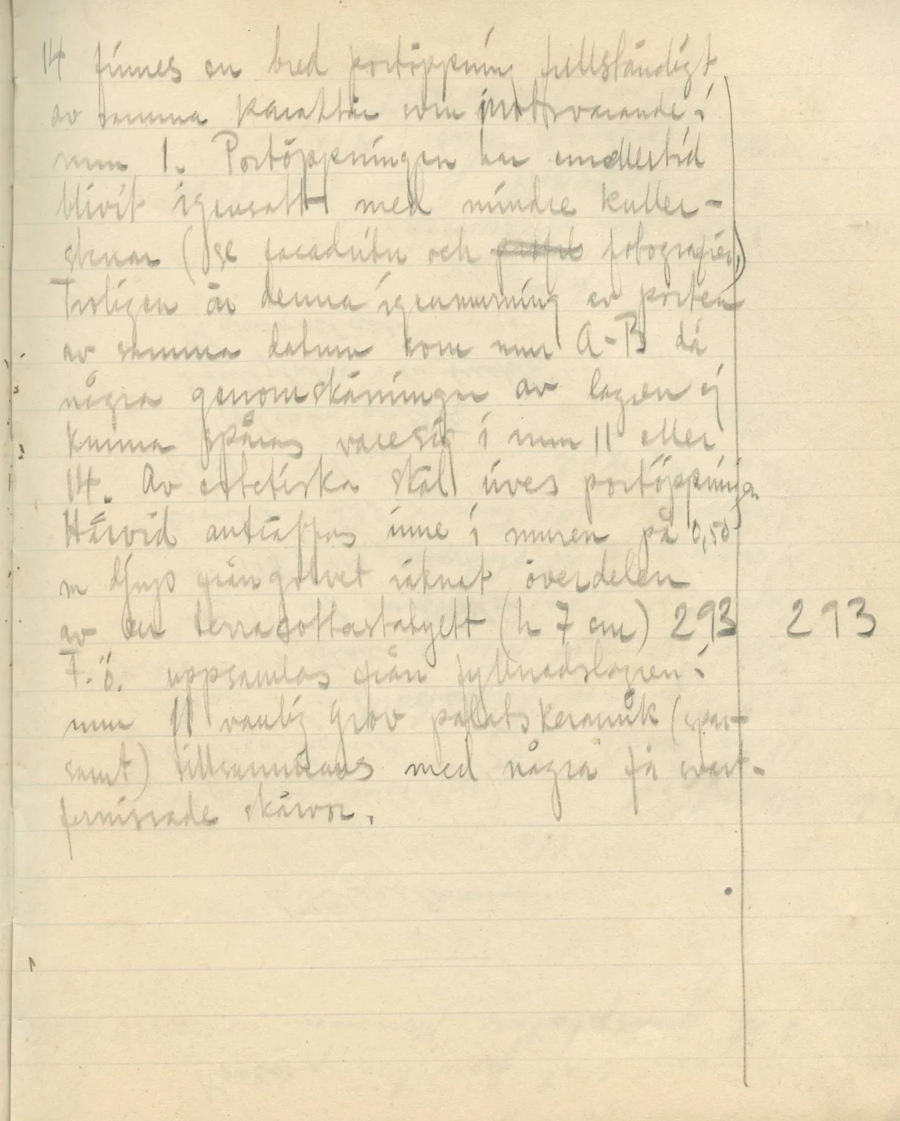 Scan 159 of field diary DII:3b (Vouni, Korakas and the palace), handwritten in Swedish. The transcription and translation follow.