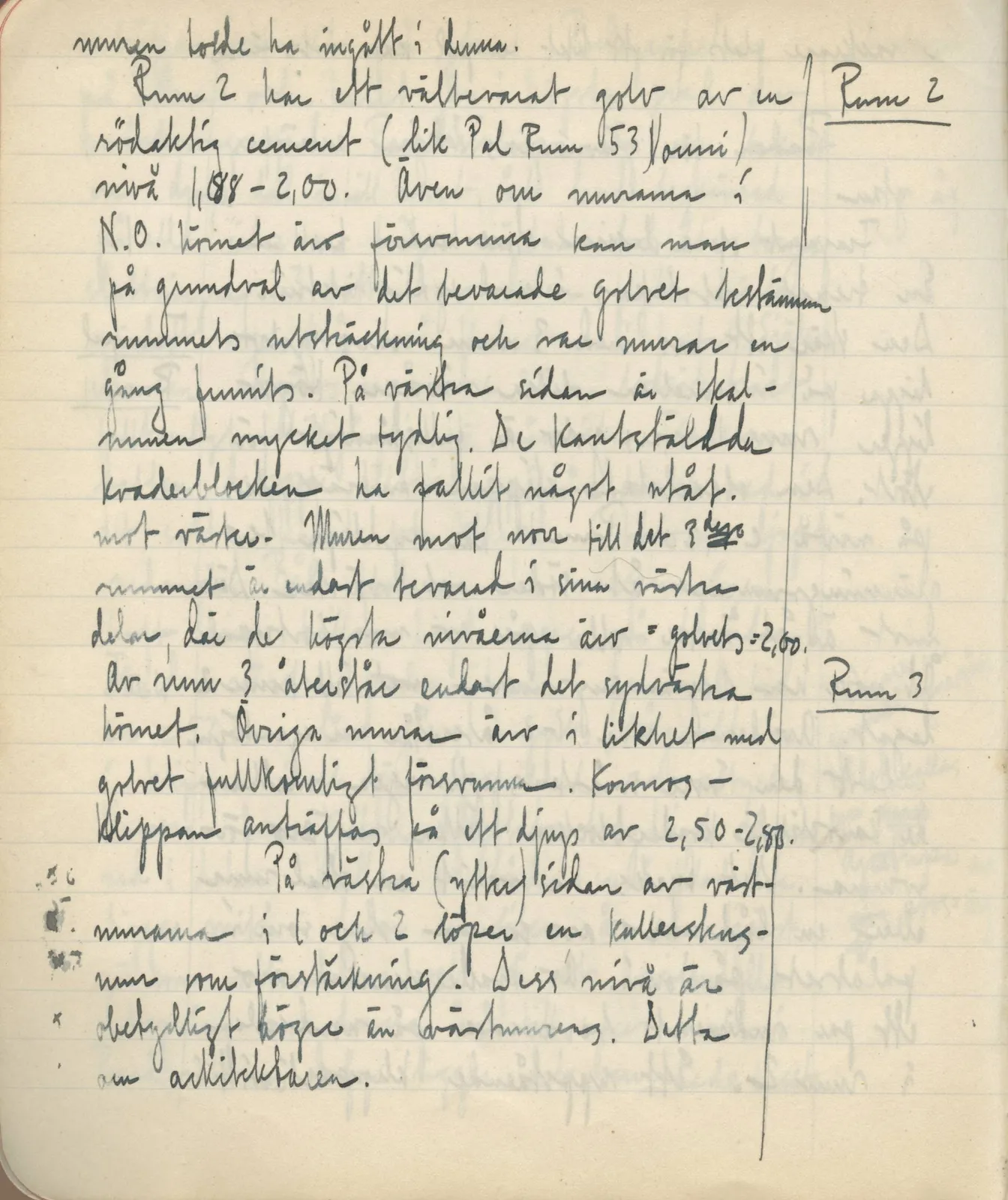 Scan 24 of field diary DII:3c (Petra tou Limniti and Vouni), handwritten in Swedish. The transcription and translation follow.