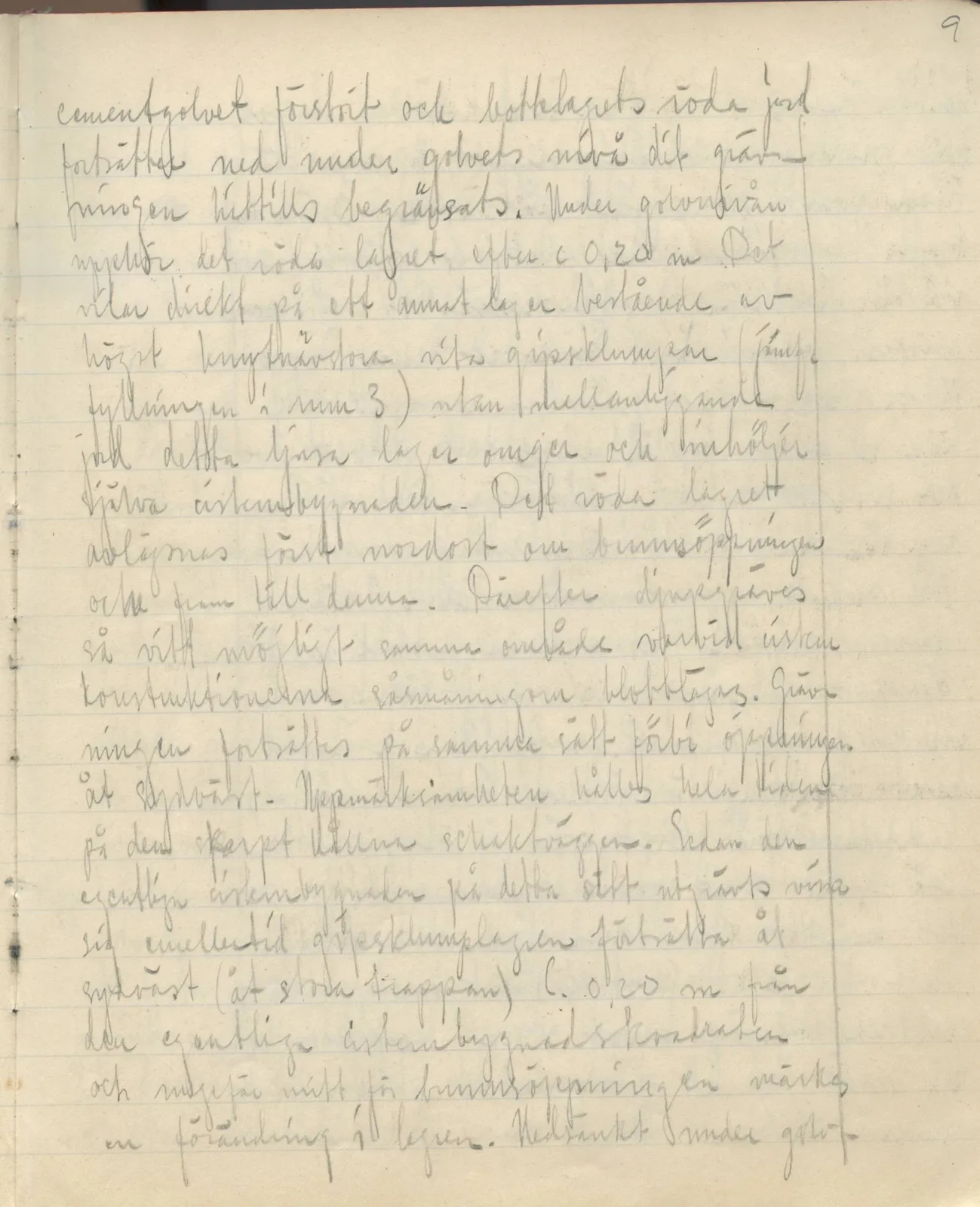 Scan 39 of field diary DII:3c (Petra tou Limniti and Vouni), handwritten in Swedish. The transcription and translation follow.