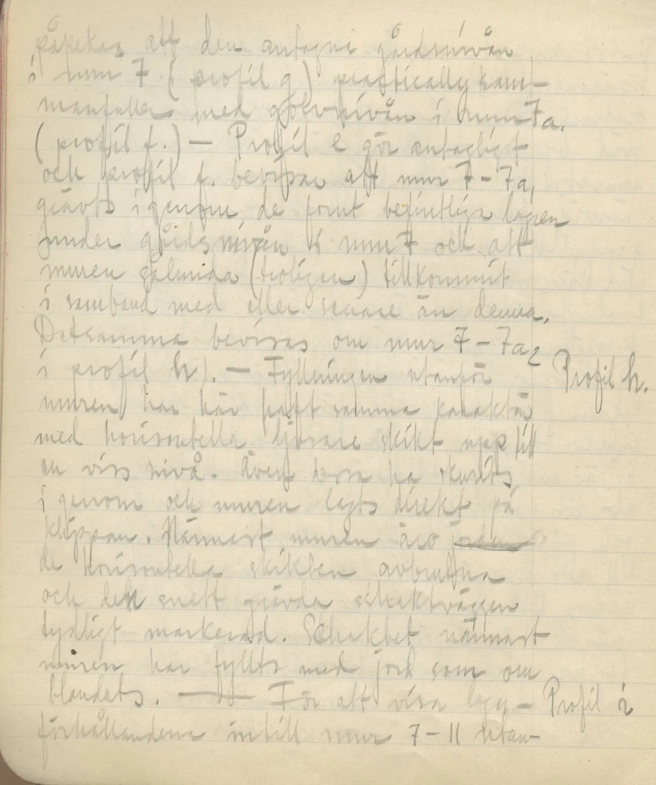Scan 64 of field diary DII:3c (Petra tou Limniti and Vouni), handwritten in Swedish. The transcription and translation follow.
