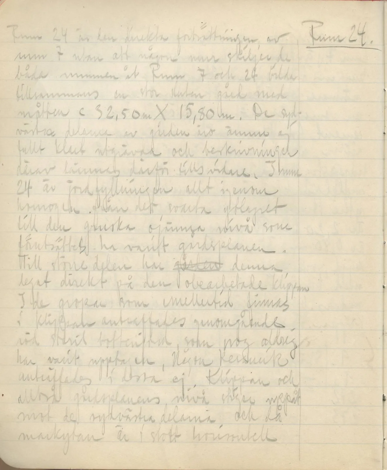 Scan 68 of field diary DII:3c (Petra tou Limniti and Vouni), handwritten in Swedish. The transcription and translation follow.