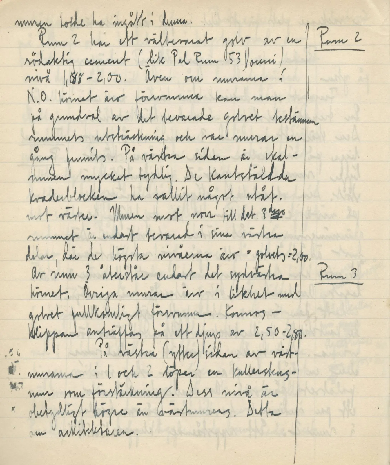 Scan 159 of field diary DII:3c (Petra tou Limniti and Vouni), handwritten in Swedish. The transcription and translation follow.