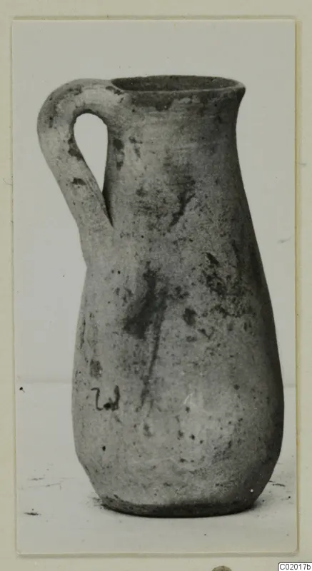 Juglet with a single loop handle, Pottery Plain White VII, from Vouni