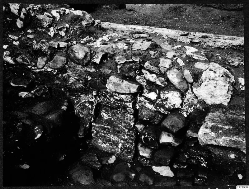 Excavated stone walls and scattered stones at the Cholades Temples A-B at Soli.
