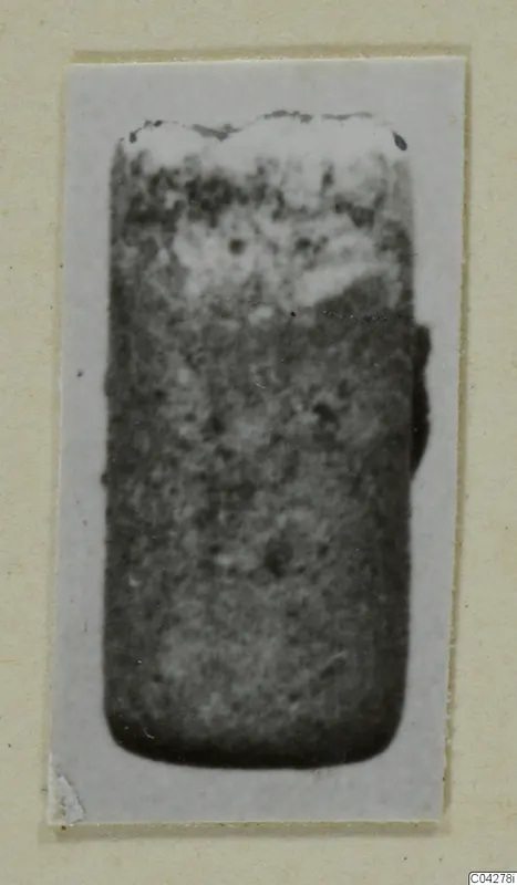 Find from Amathus T. 2-26: a blurred rectangular object on a mounted photograph card