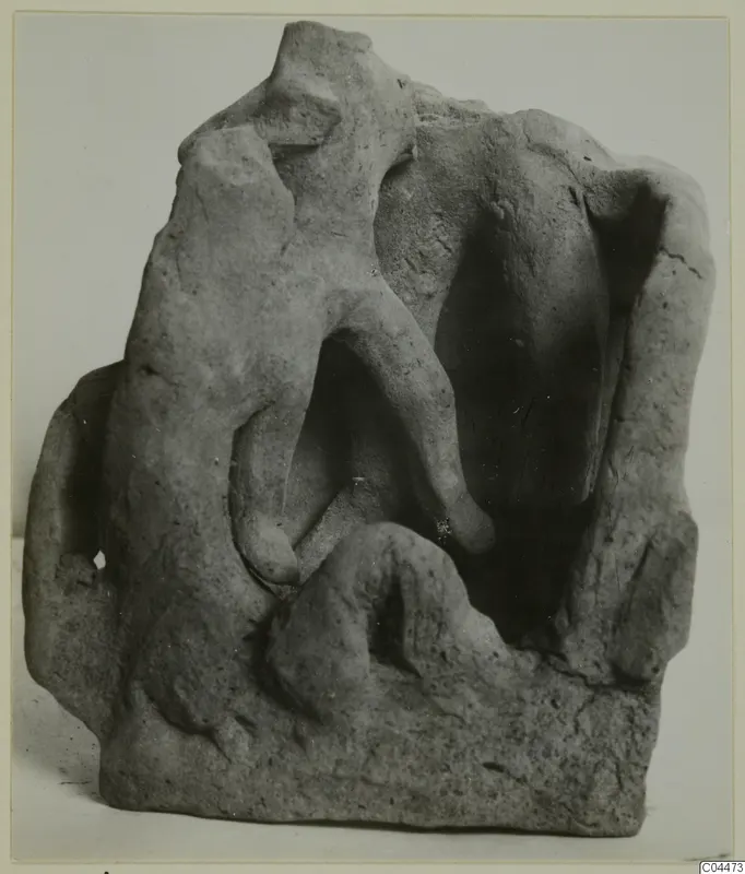 Terracotta fragment of a figure, Minor Plastic 3, from Ayia Irini