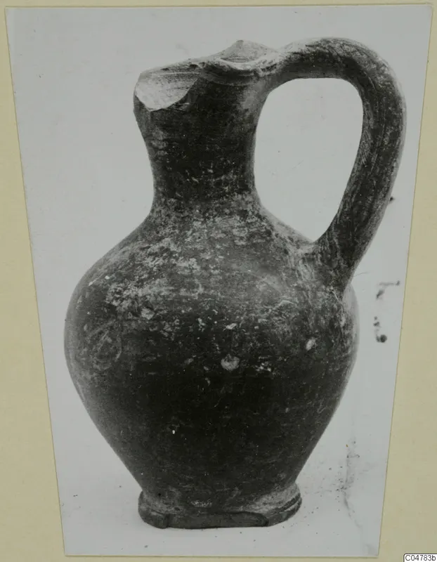 Pottery jug with a single loop handle, from the Amathus tombs 1–9 finds