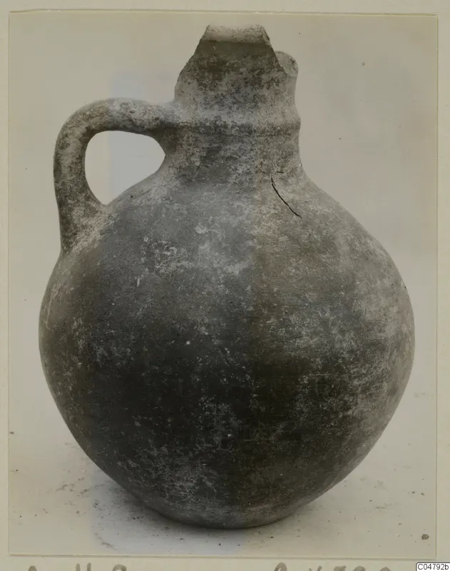 Single-handled jug from Amathus, shown upright against a plain background