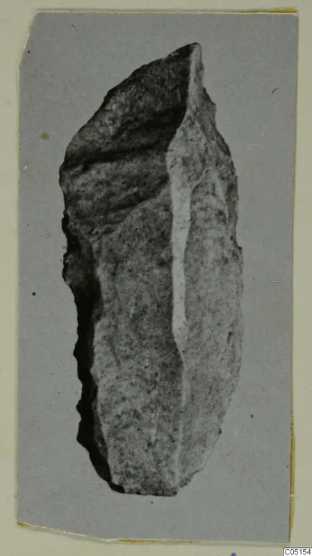 Stone knife from Petra tou Limniti