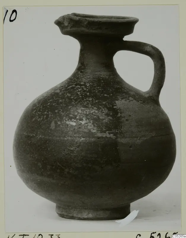 Cypro-Hell. I jug with a single handle, photographed on a plain background