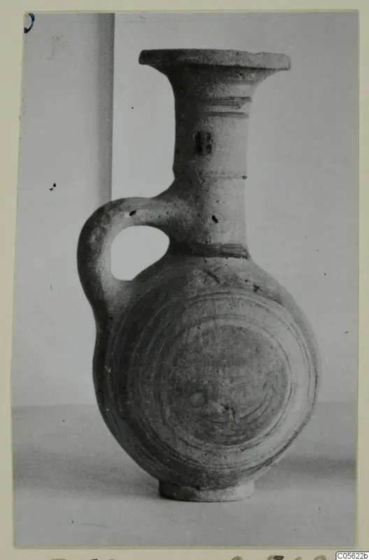 Jug with flared rim and single loop handle, Pottery Bichrome IV, from the Amathus tombs