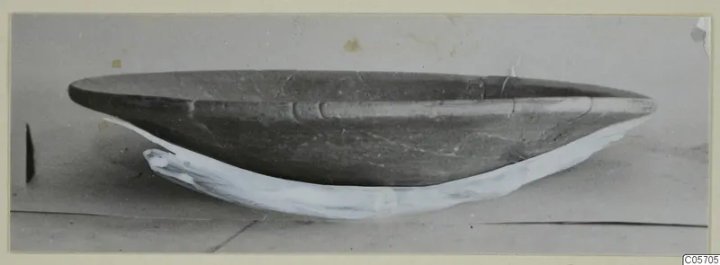 Pottery Red Slip I_III - V_VII, plate from Amathus, shown in side view