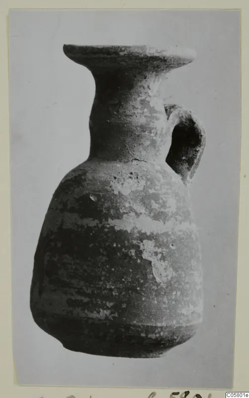 Juglet from Amathus, tombs 1–9, with a flared rim, narrow neck and single handle.