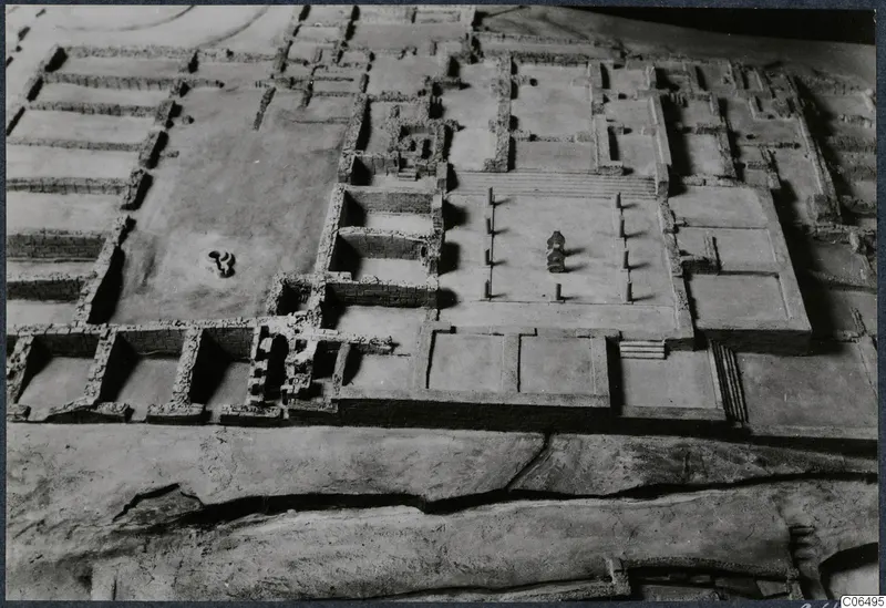 Palace model at Vouni