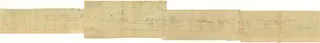 Field drawing: Section IV, profile between D and E, scale 1:20