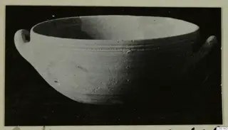 Bowl with two small horizontal handles, from the Kastros tombs at Lapithos
