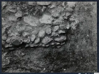 Stones set in excavated soil at the theatre at Soli