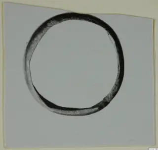 Plain ring from Enkomi, shown on a pale card mount