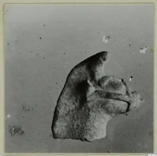 Terracotta fragment of a small plastic animal figure, probably from Idalion