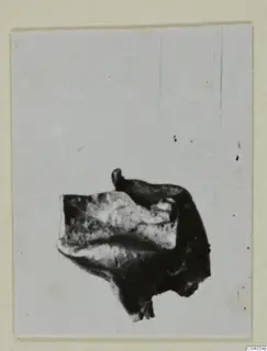 Corroded bronze tool from Idalion, shown alone against a pale background