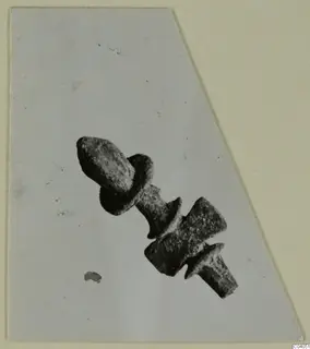 Bronze personal adornment with knobbed ends and collars, from Idalion