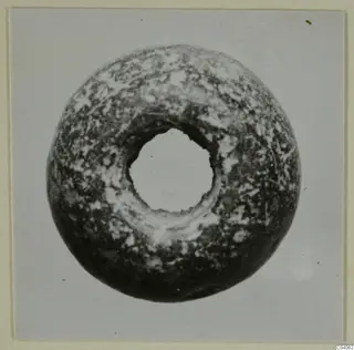 Ring-shaped jewellery piece with a large central hole, from the Idalion small finds