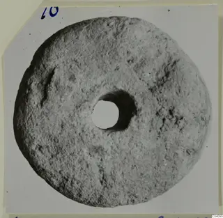 Disc-shaped object with a central hole, from Vouni