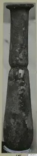 Tall narrow vessel with a flared rim and long neck, from Amathus.
