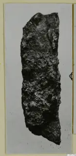 Corroded iron tool fragment from Amathus.
