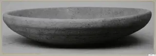 Shallow bowl from Amathus, seen from the side.