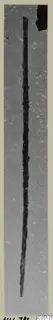 Long iron weapon tapering to a point, from the Kastros tombs at Lapithos