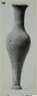 Tall slender pot with a long narrow neck and flared rim, from Kountoura Trachonia