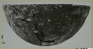 Bowl from Amathus, shown in close view against a pale card background