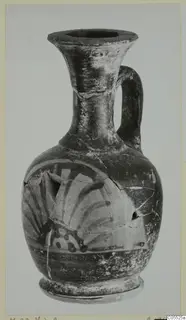 Jug with a flaring mouth, a single strap handle and painted decoration, from the Marion tombs 31–45 finds