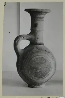 Jug with flared rim and single loop handle, Pottery Bichrome IV, from the Amathus tombs