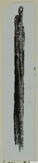 Corroded metal rod with a loop at its upper end, from Idalion