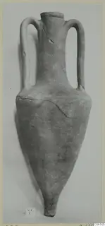 Amphora with two handles, Pottery Plain White VII, from the Korakas tombs at Vouni