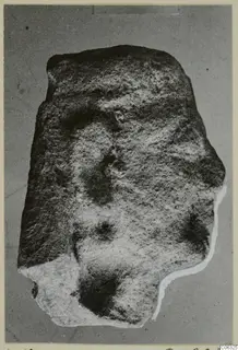 Limestone fragment, possibly of a small figure, from Kition