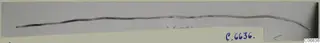 Long thin pin from Vouni, lying almost horizontally on a pale grey background