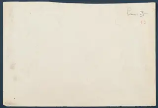 Reverse side of a field drawing sheet, with handwritten room numbers in the top right corner