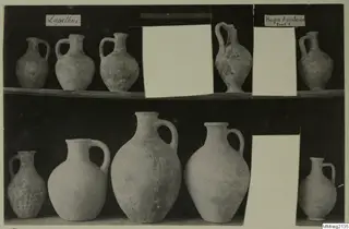Jars with patterns from Lapithos Markides, T.1