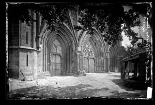 Famagusta: the west doors of St Nicholas