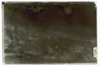 Bellapais Abbey below the Kyrenia hills, The glass negative