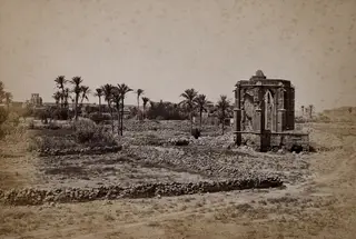 Famagusta: the ruins of the palace