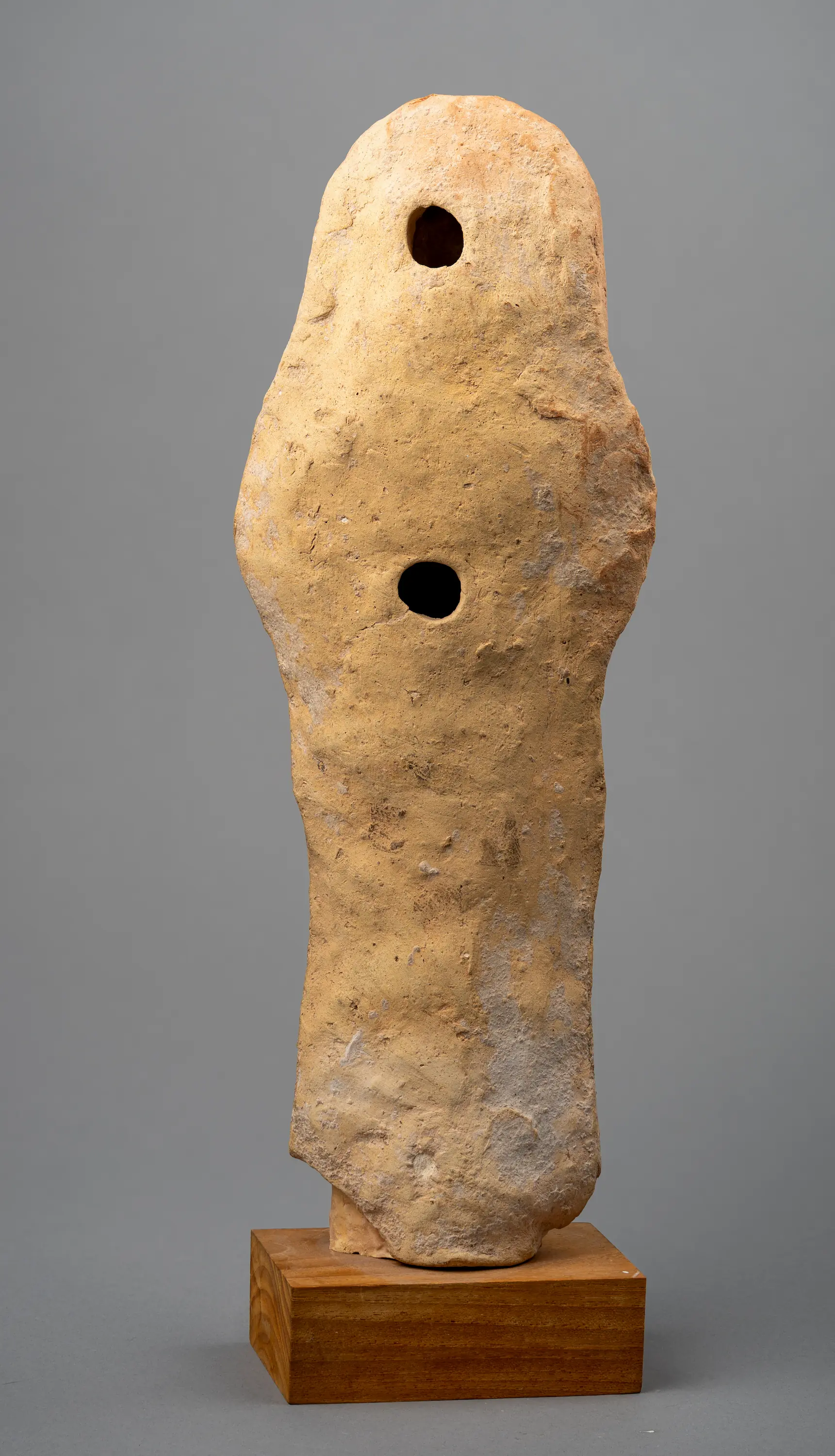 Cypro-Archaic Ancient Cypriot Terracotta Figurine of Astarte, back view
