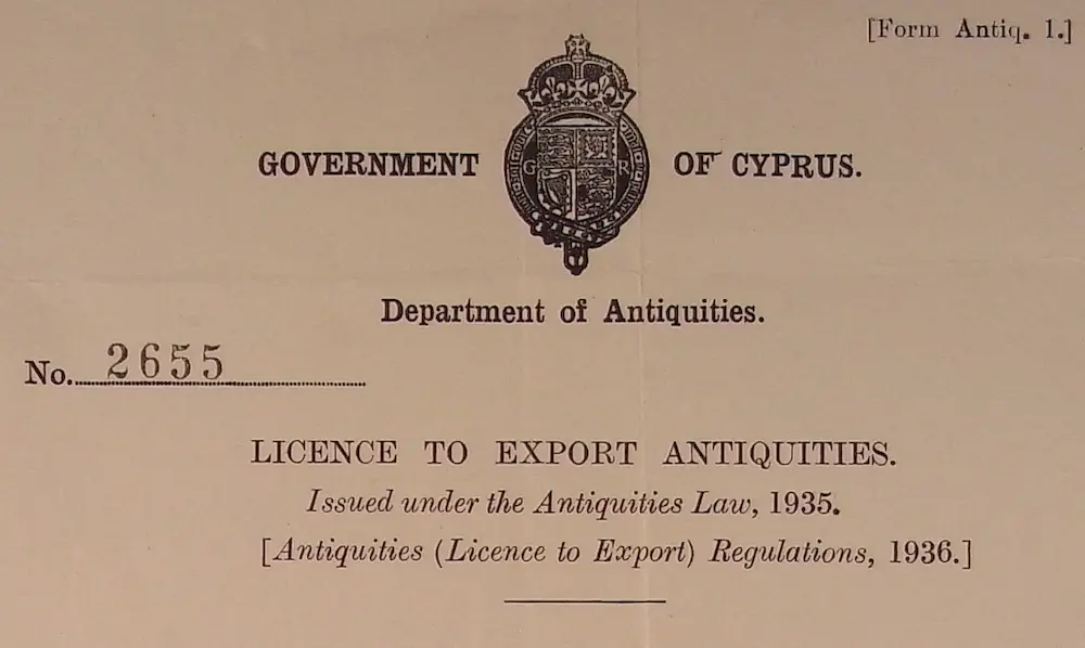 The Island's Antiquities Broker: Petros Kolokasides