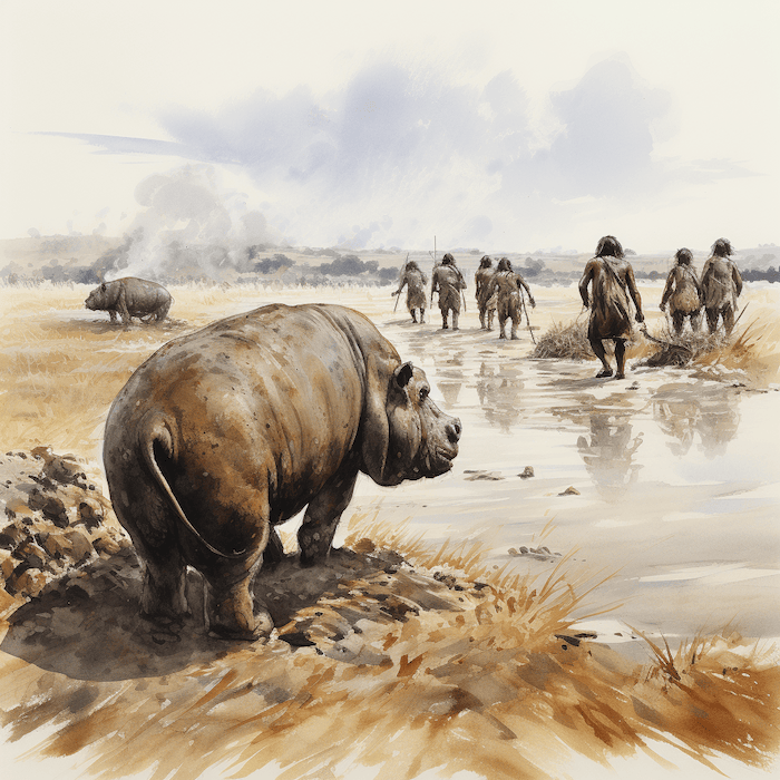 Ancient Cypriot Pygmy Hippos